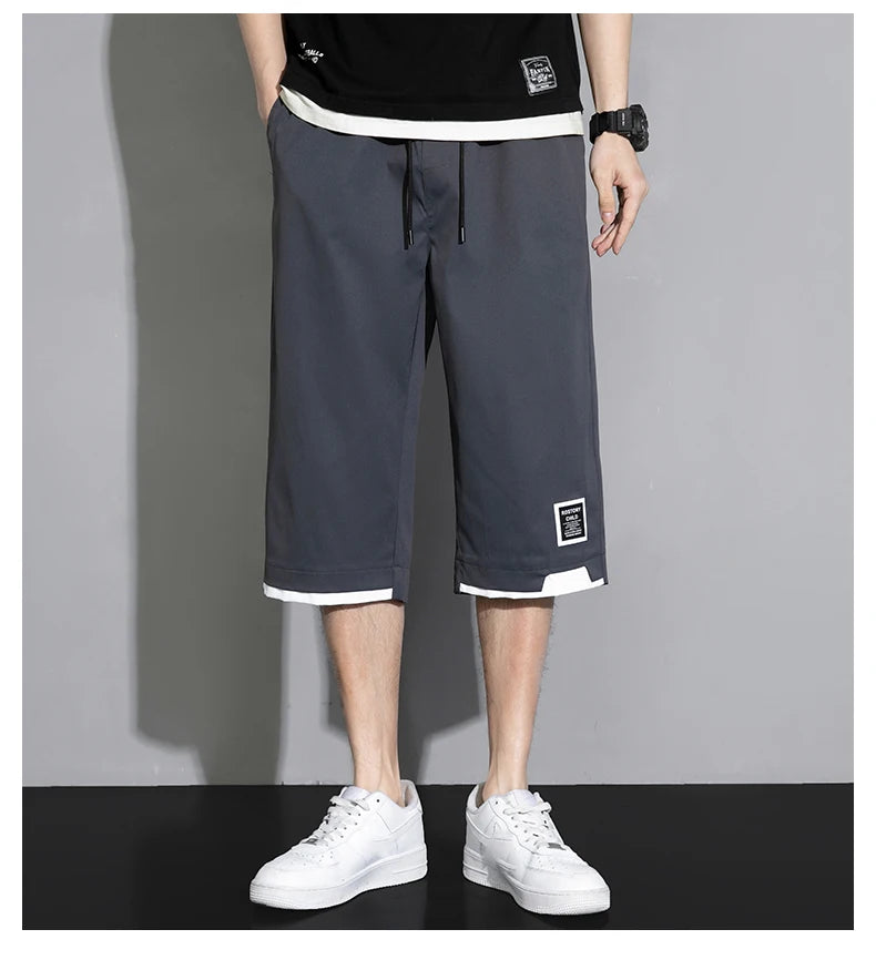 Plus Size Men's Loose Cargo Shorts – Summer Trendy