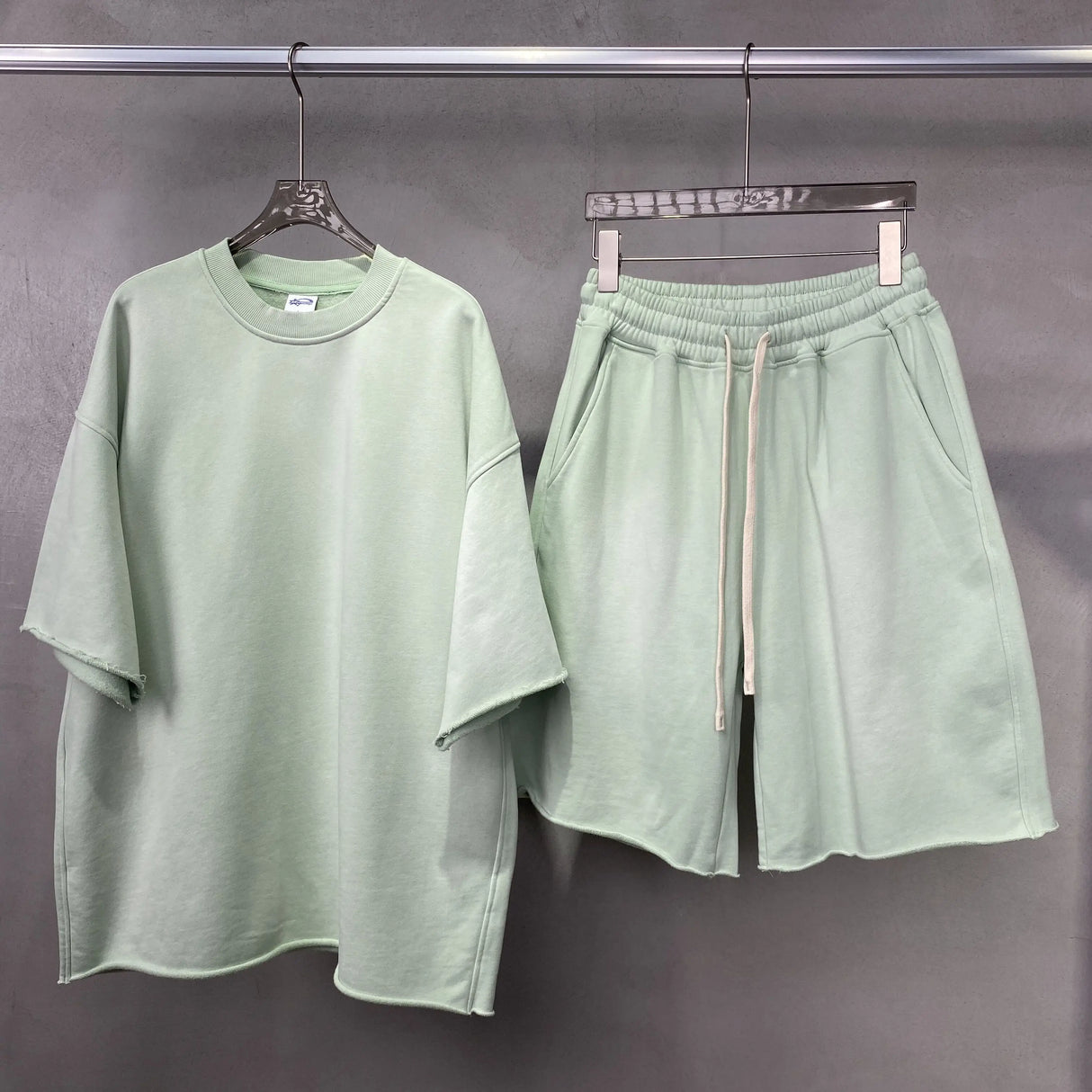 Men Shirt & Shorts Casual Set