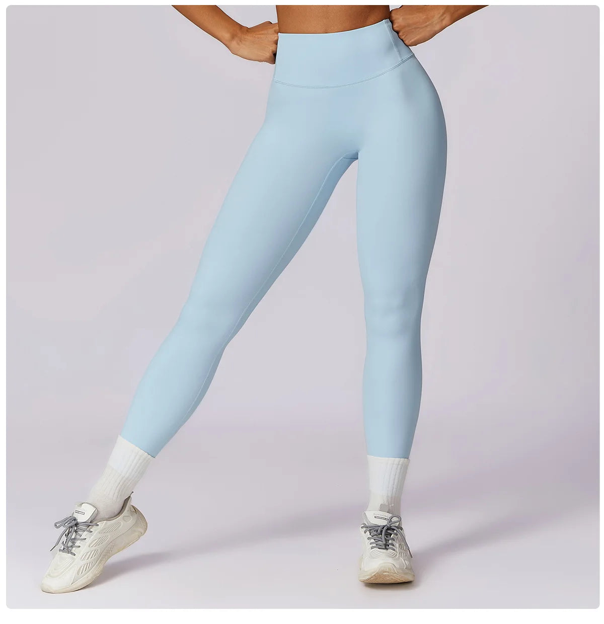 Summer Breathable Women's Yoga Leggings – High Waist Gym Workout Pants