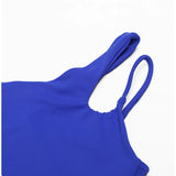 Women Oblique Shoulder Sports Bra