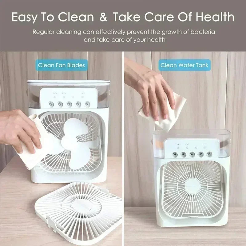 3-in-1 Small Air Conditioner Fan