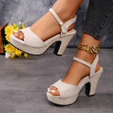 Platform Fish Toe Heels – Summer 2025