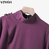 Plus Size High Neck Suit Set