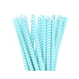Light Color Paper Straws (25pcs)