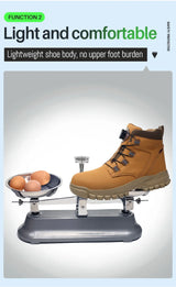 Men Waterproof Safety Work Boots