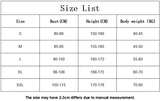 Size chart for Hanfu traditional dress, including measurements for bust, height, and body weight in CM and KG.