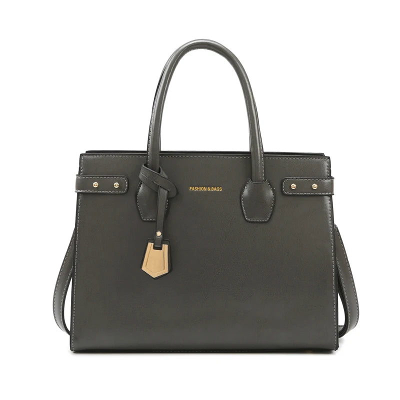 Soft Leather Tote Bag