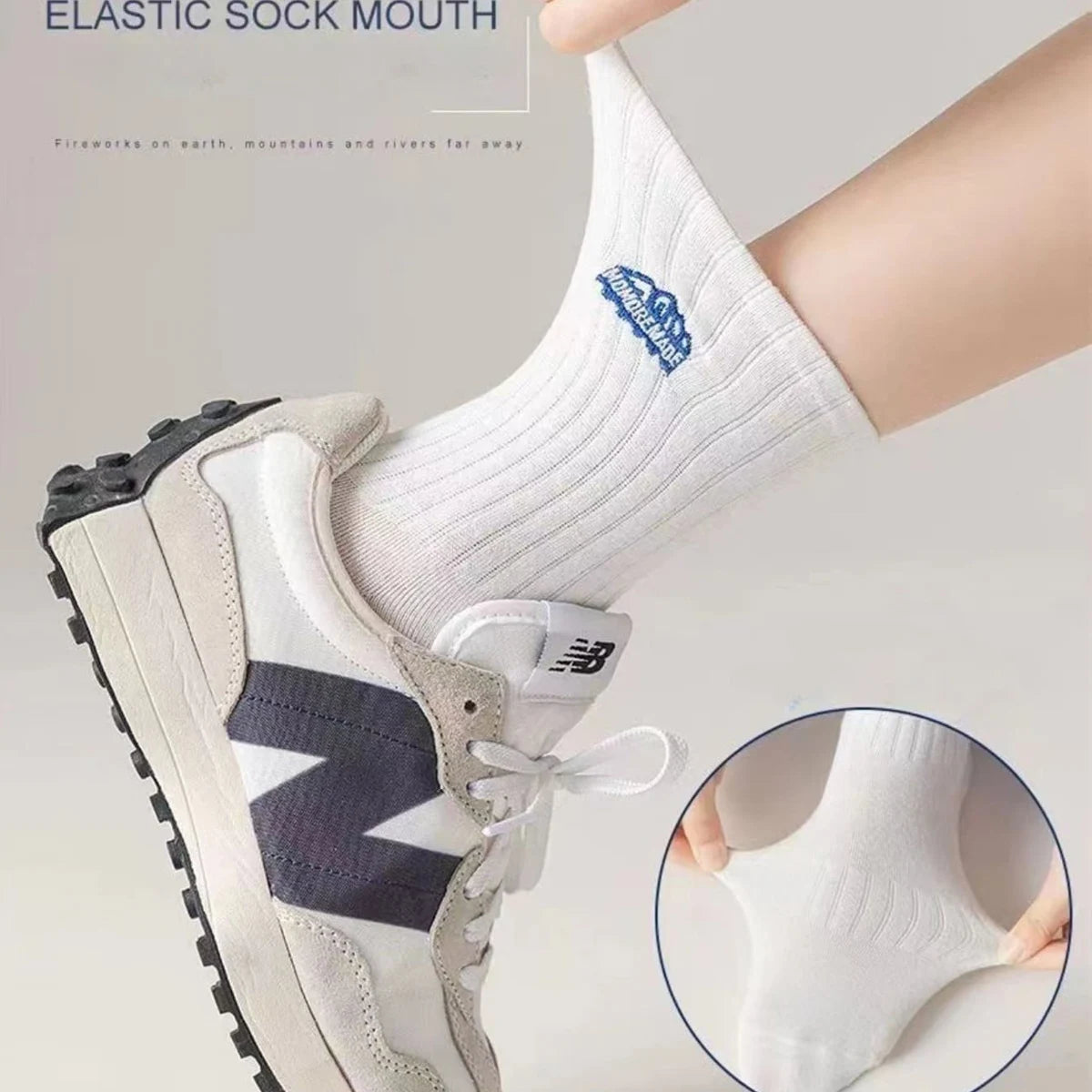 Unisex Sports Socks 4 Pairs