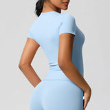 Women High Elastic Quick Dry Sports Top