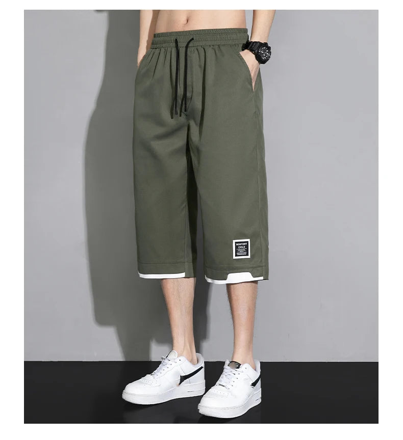 Plus Size Men's Loose Cargo Shorts – Summer Trendy