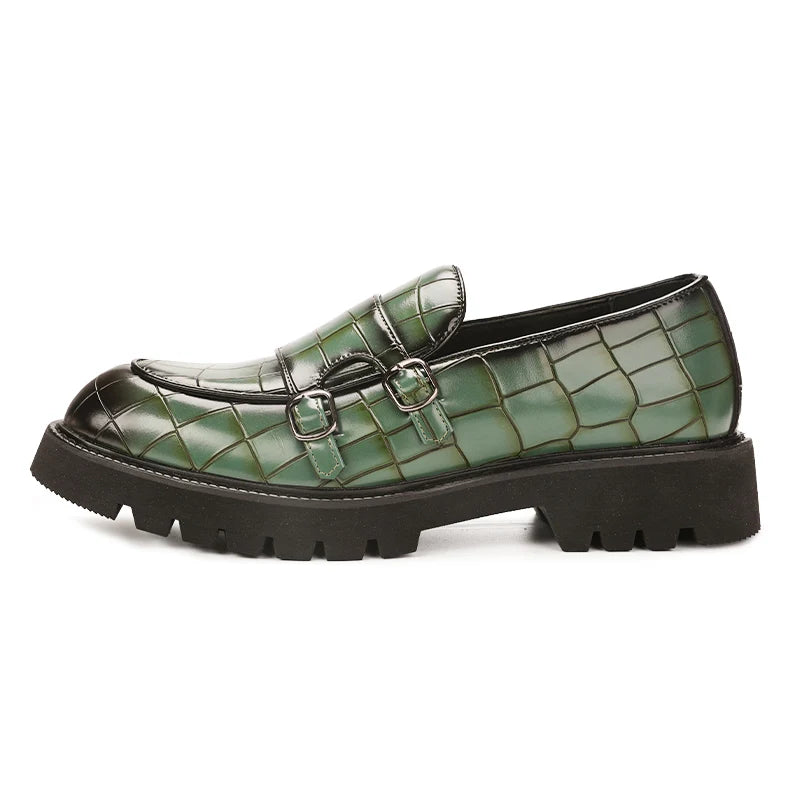 Men Platform Formal Leather Shoes