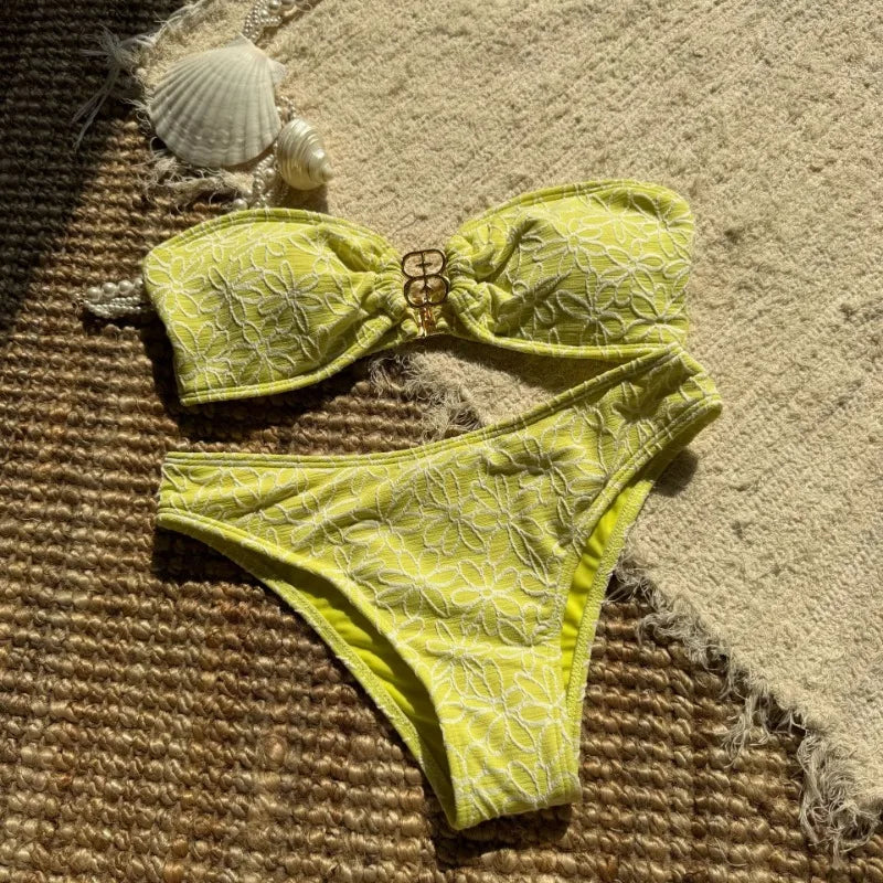 Women Macaron Bikini Lingerie