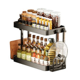 Multi-Purpose Kitchen Spice Organizer Rack
