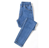 Women High Elastic Curvy Skinny Jeans
