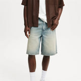 Men Vintage Denim Shorts