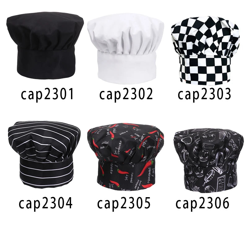 Chef Hat Restaurant Kitchen Cap