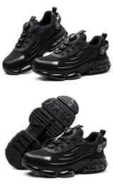 Men Rotating Button Safety Sneakers