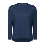 Women's Long Sleeve Yoga Shirt – Quick-Dry Loose Running Training Top