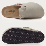 Men Suede Cork Mules