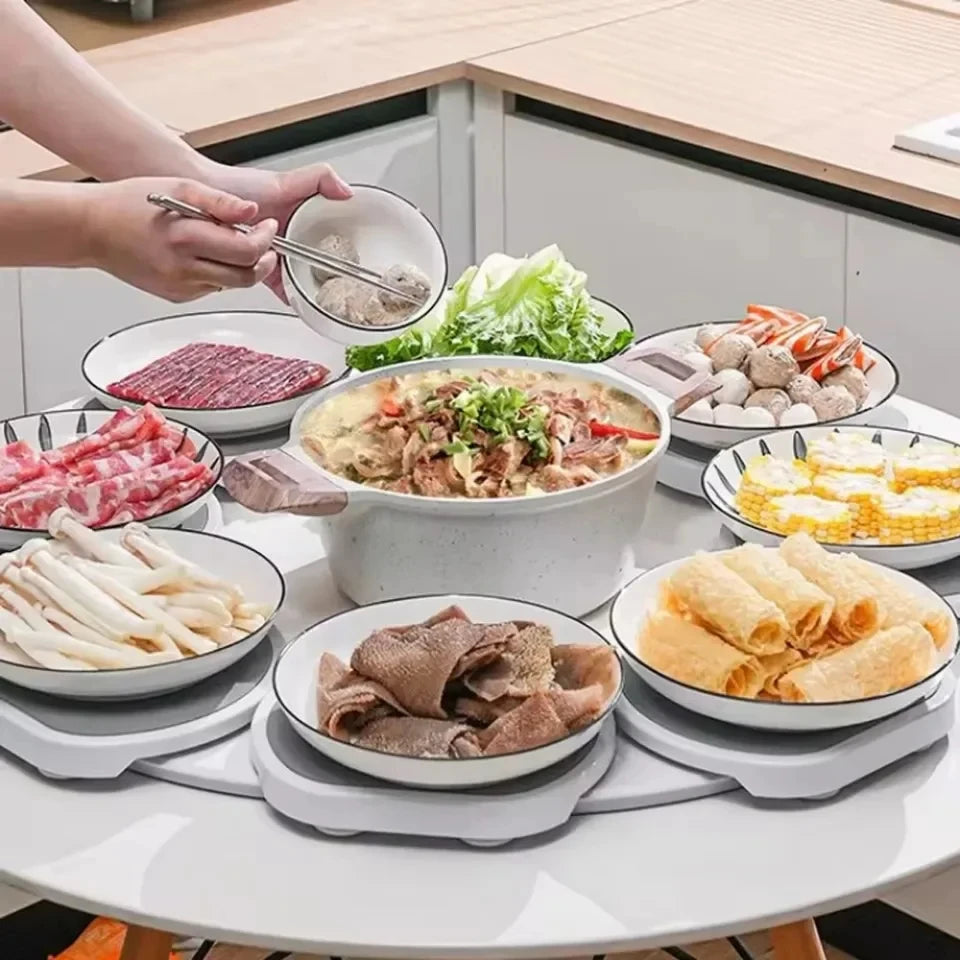Rotating Dining Food Tray