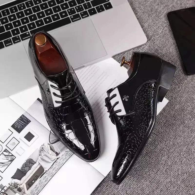Milano Patent Derby Shoes