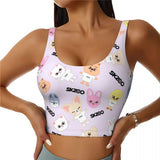 Sparkling Rhinestone Backless Camisole Tank
