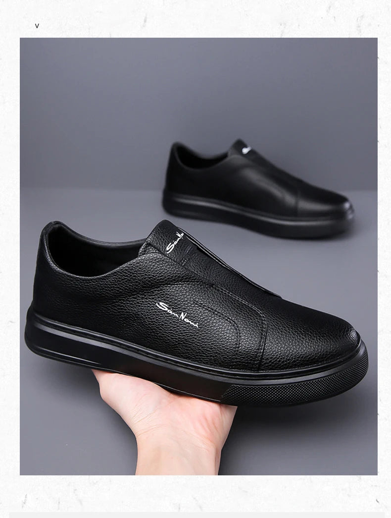 Men’s 2025 Summer Casual Leather Loafers