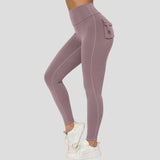 High Waist Push-Up Women's Yoga Pants – Sexy Pocket Workout Leggings