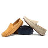 Men’s 2025 Luxury Suede Boat Loafers