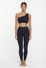 Blush One-Shoulder Yoga Set