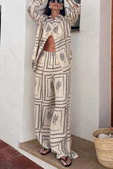 Women's Printed 2 Piece Set
