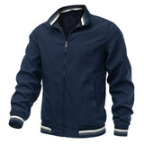 Men’s Solid Color Racing Windbreaker