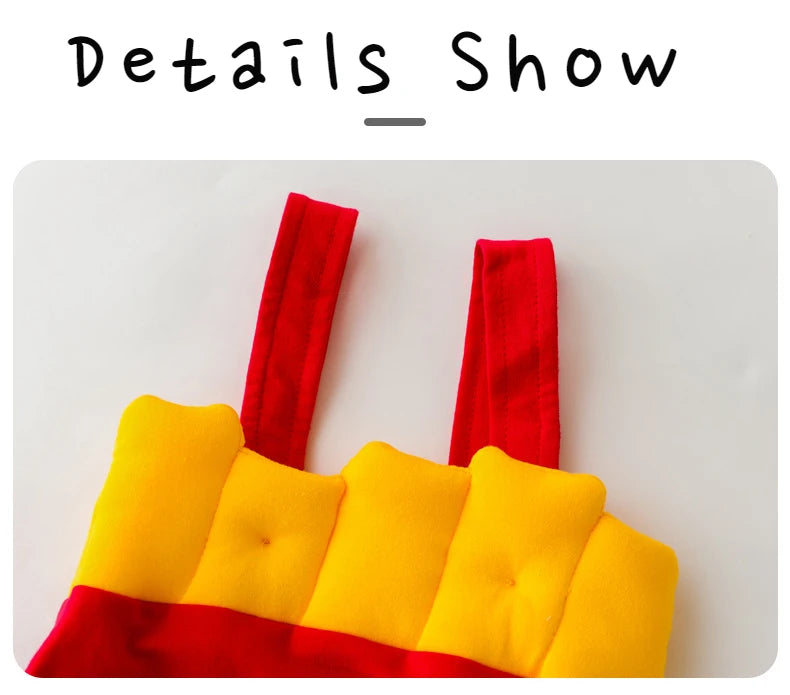 Parent-Child Yellow Clown Costume