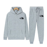 Unisex Printed Hooded Tracksuit