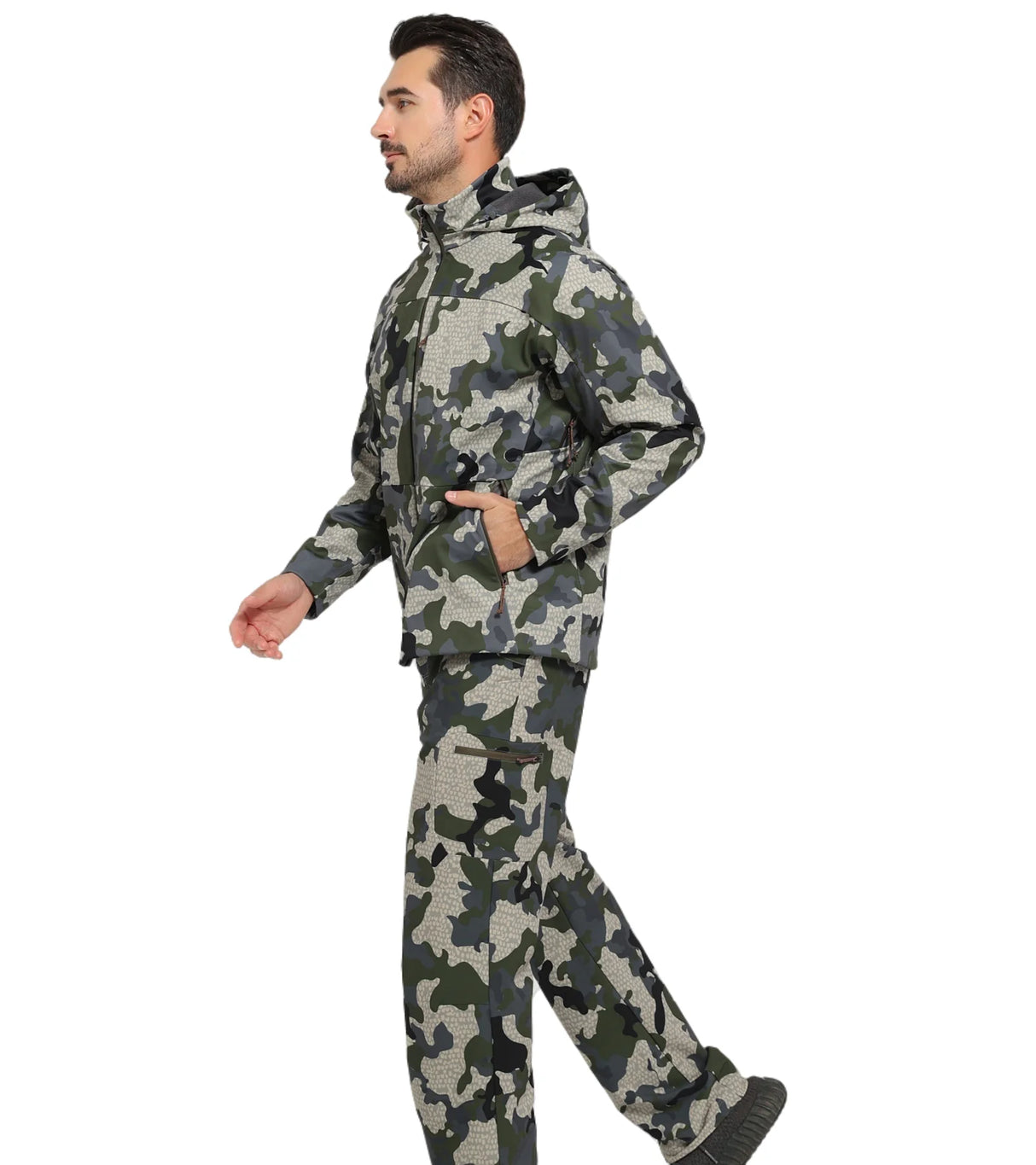 Men Windproof Waterproof Hunting Jacket