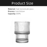 Transparent Glass Coffee Mug
