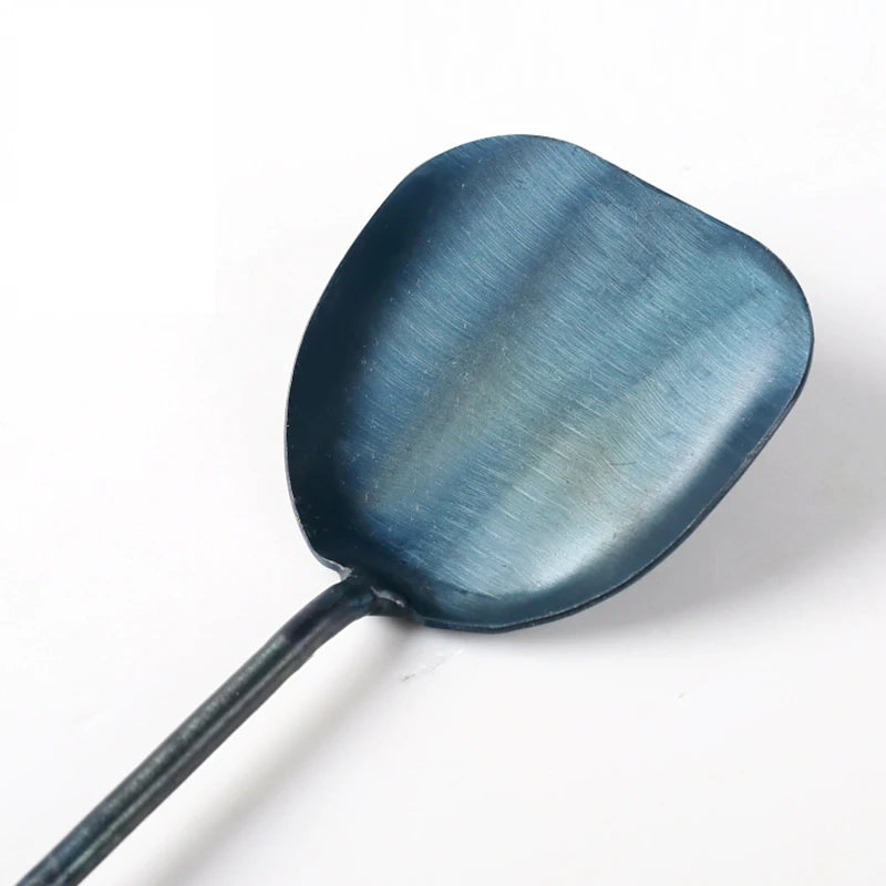 Handmade Iron Wok Spatula & Ladle Set