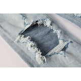 Men Distressed Skinny Jeans