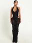 Women's Sequin Bodycon Maxi Dress