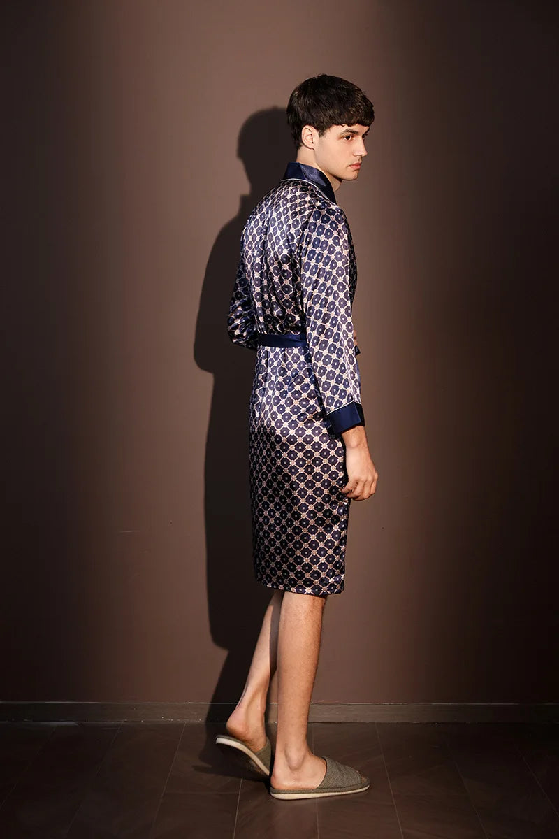 Elite Silk Lounge Robe