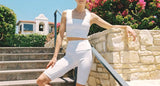 Women High Waist 3 Pocket Bike Shorts