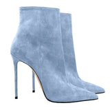 Suede Stiletto Boots