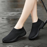 Women's Breathable Mesh Slip-On Sneakers