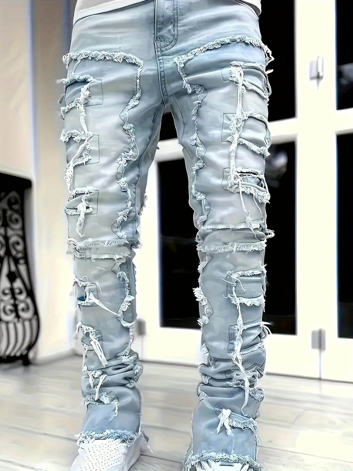 Men's Straight Leg Stretch Jeans