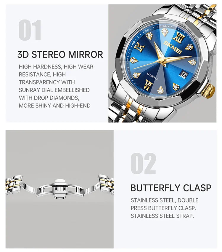 Men’s Alloy Steel Business Quartz Watch