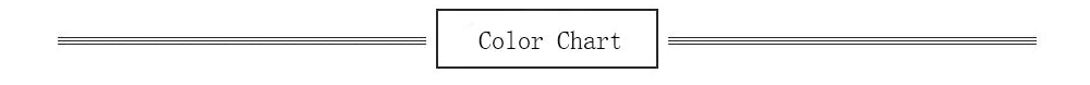 Color chart displaying options for custom colors for elegant wedding dresses.