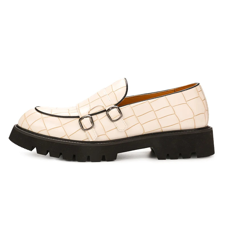 Men Platform Formal Leather Shoes