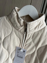 Vintage Quilted High Collar Women's Jacket