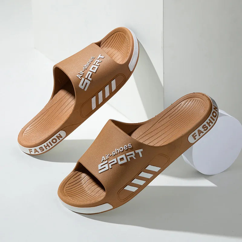 Men PVC Soft Sole Casual Beach Slides