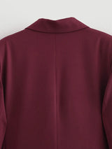Formico™ – Straight Oversized Office Blazer (Elegant, Tailored Vintage)